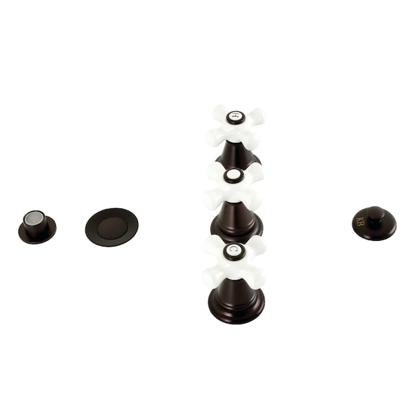 ThreeHandle Bidet Faucet, Oil Rubbed Bronze